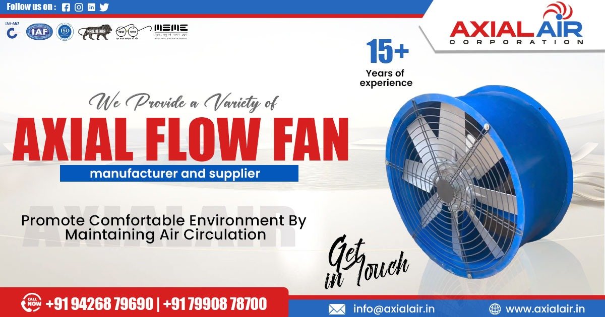 Axial Flow Fan Supplier in Gujarat