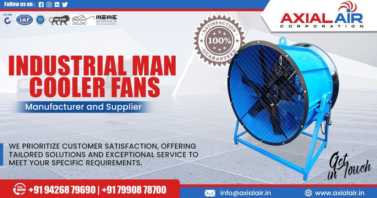 Industrial Man Cooler Fan in Chhattisgarh