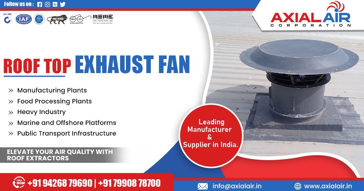 Rooftop Exhaust Fan in Madhya Pradesh