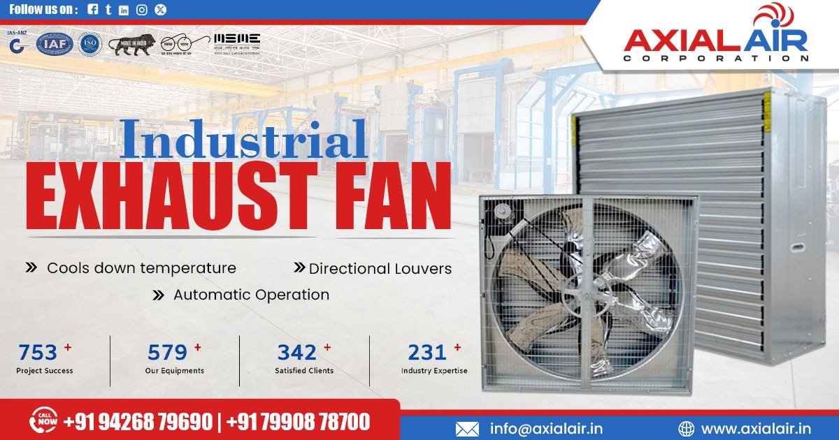 Industrial Exhaust Fan Supplier in Maharashtra