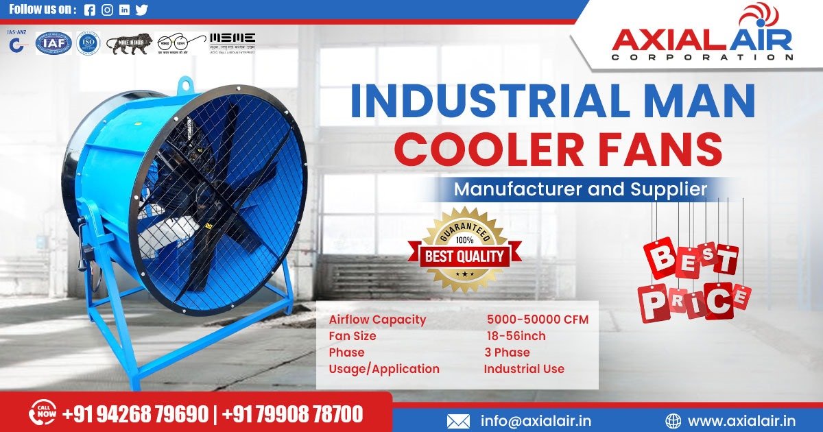 Industrial Man Cooler Fan in Jamshedpur