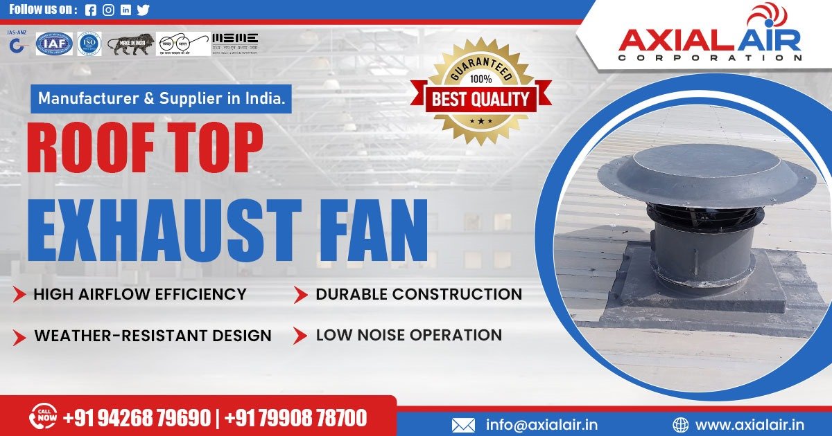 Roof Top Exhaust Fan in Jamshedpur
