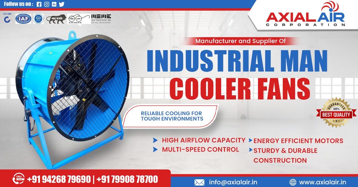 Industrial Man Cooler Fan in Raipur
