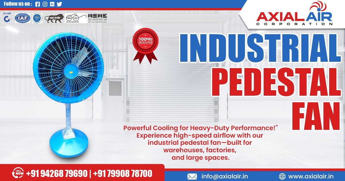 Industrial Pedestal Fan in Odisha