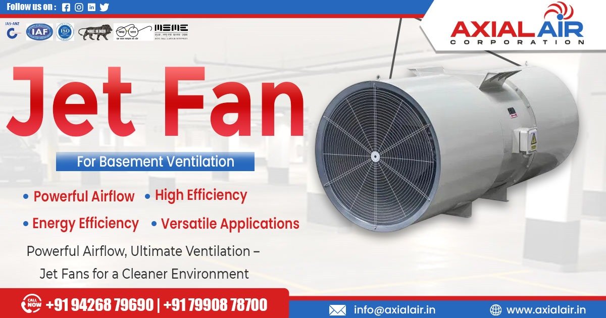 Jet Fan Basement Ventilation in West Bengal