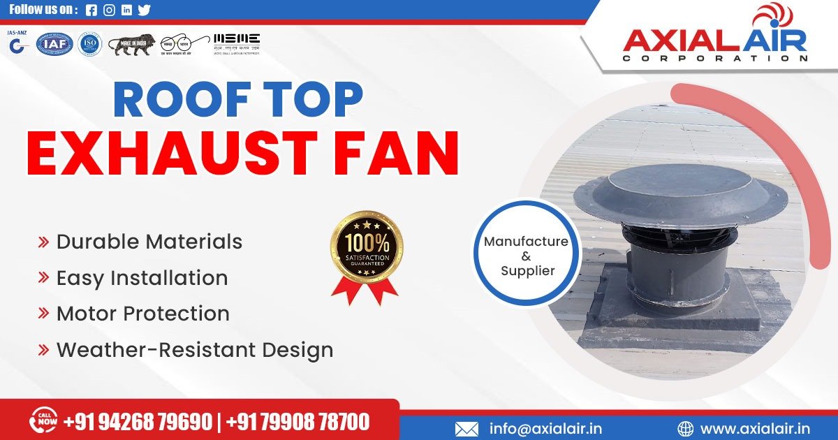 Roof Top Exhaust Fan in West Bengal
