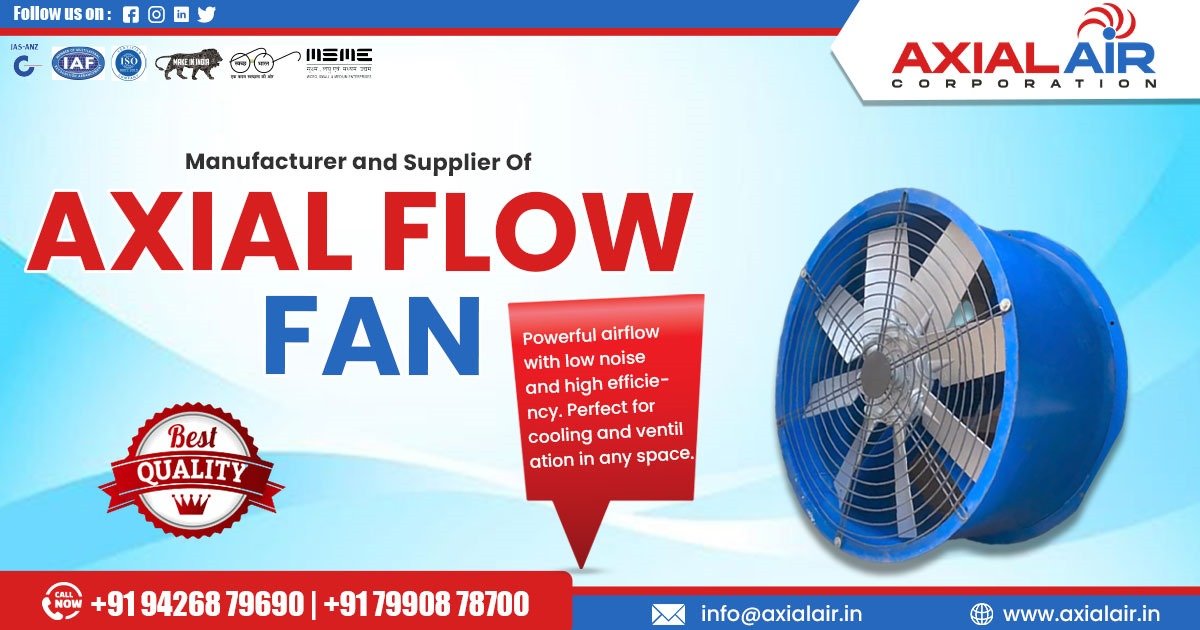 Axial Flow Fan in West Bengal