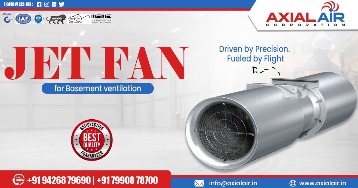 Jet Fan Basement Ventilation in Rajasthan