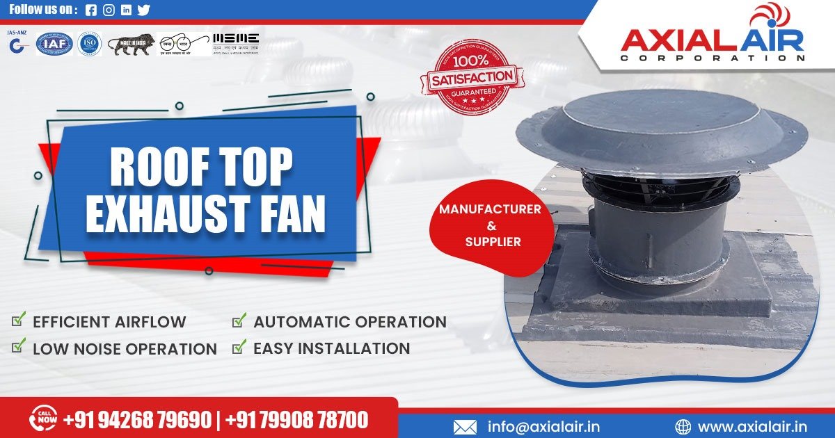 Roof Top Exhaust Fan in Rajasthan