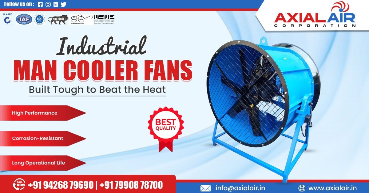 Industrial Man Cooler Fan in Gandhidham