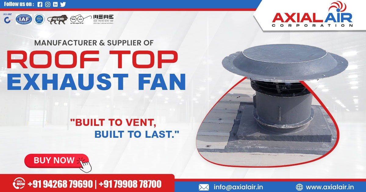 Roof Top Exhaust Fan in Gujarat