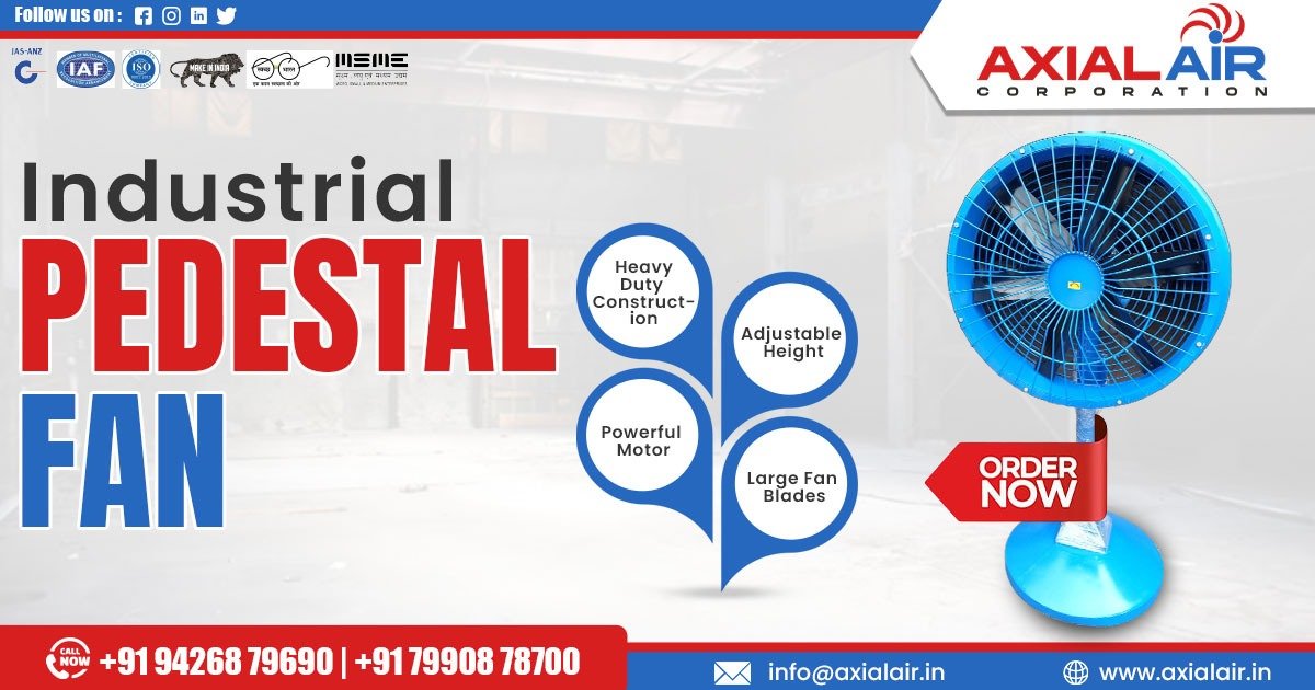 Industrial Pedestal Fan in Bihar