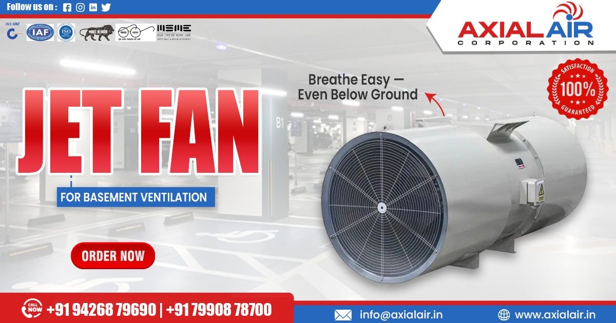 Jet Fan Basement Ventilation in Bihar
