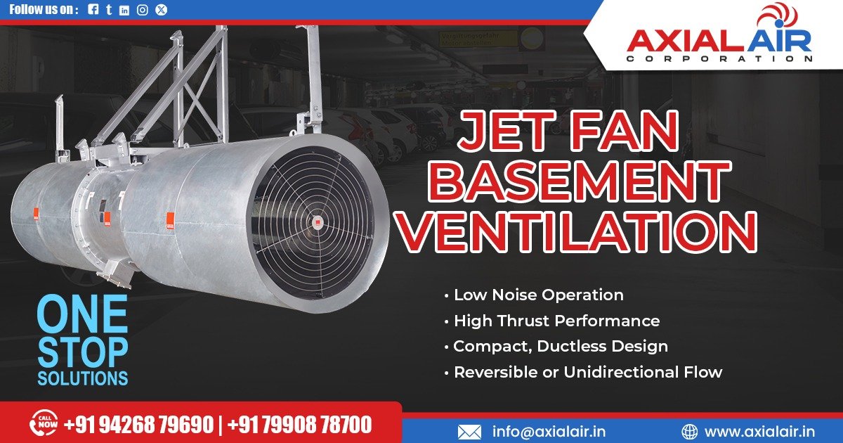 Jet Fan Basement Ventilation in Karnataka