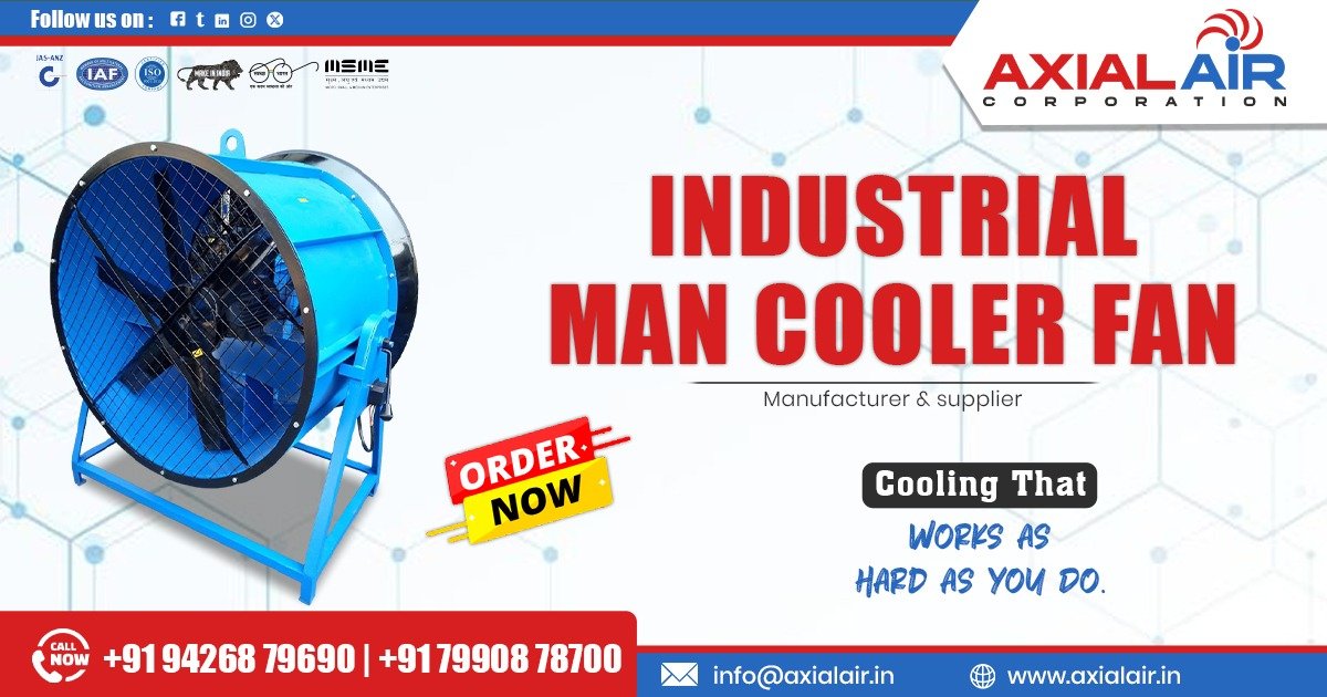 Industrial Man Cooler Fan in Kolkata
