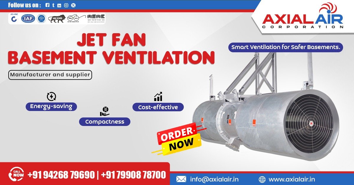 Jet Fan Basement Ventilation in Durg