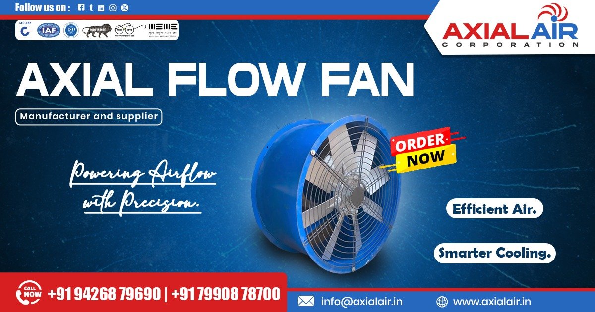 Supplier of Axial Flow Fan in Durg