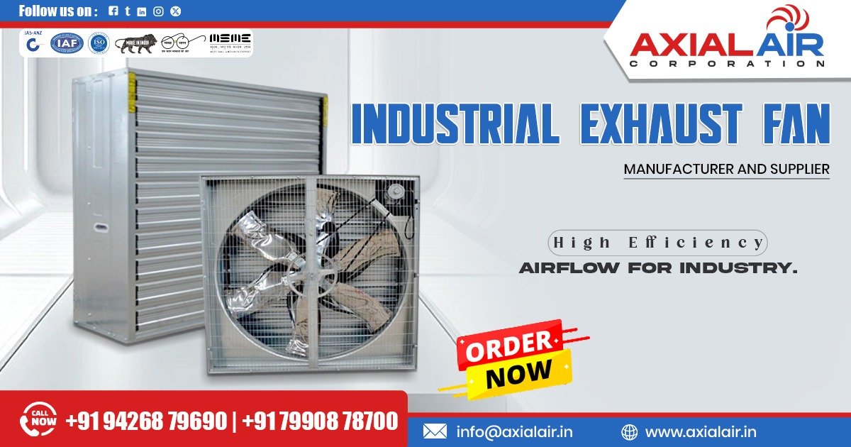 Industrial Exhaust Fan in Bhubaneswar