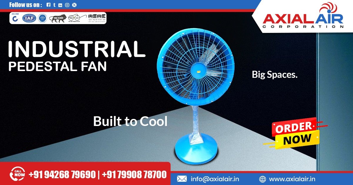 Industrial Pedestal Fan in Cuttack
