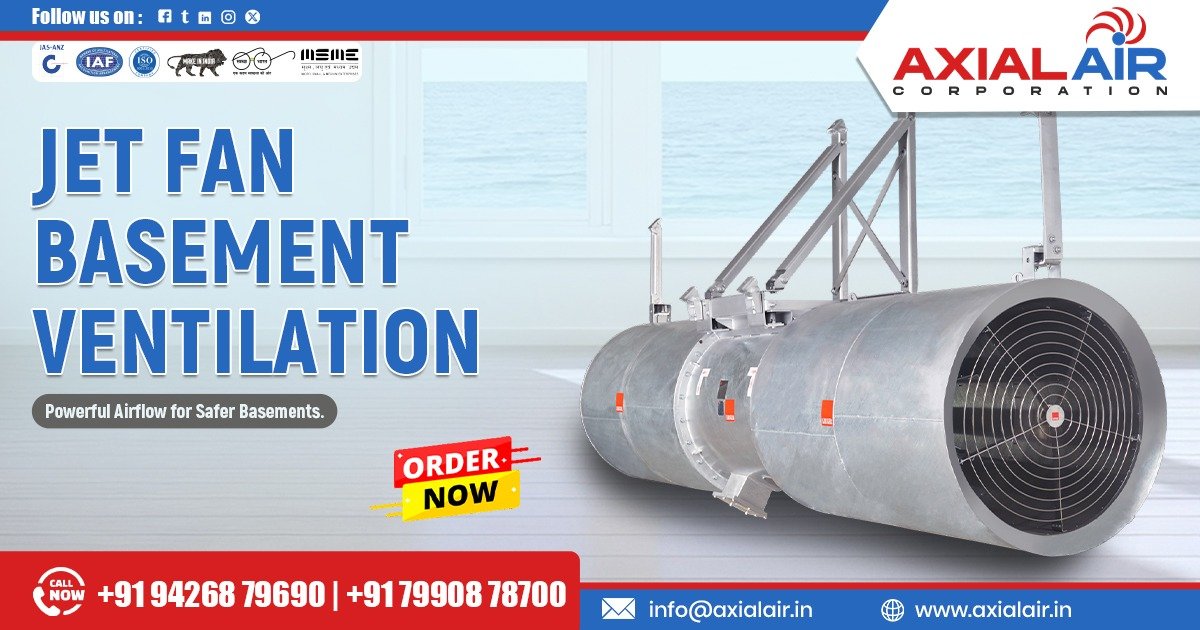 Jet Fan Basement Ventilation in Cuttack