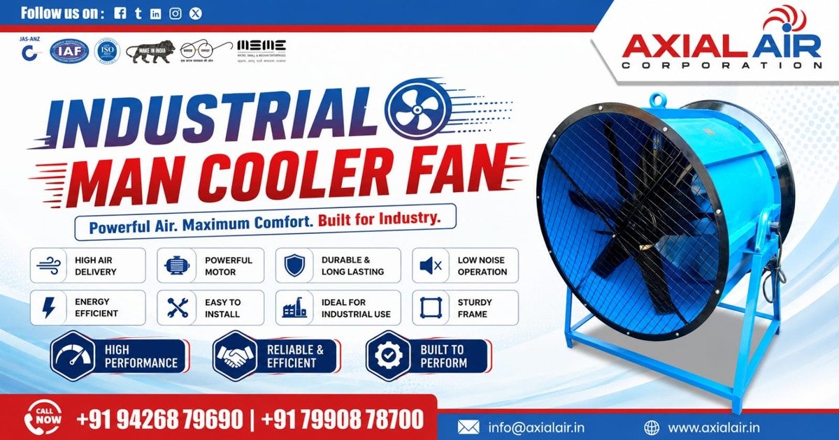 Industrial Man Cooler Fan in Dewas