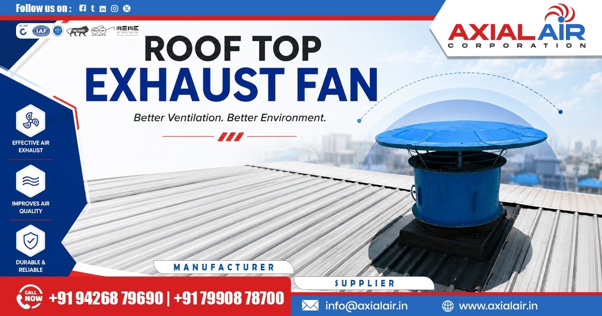 Roof Top Exhaust Fan in Ajmer