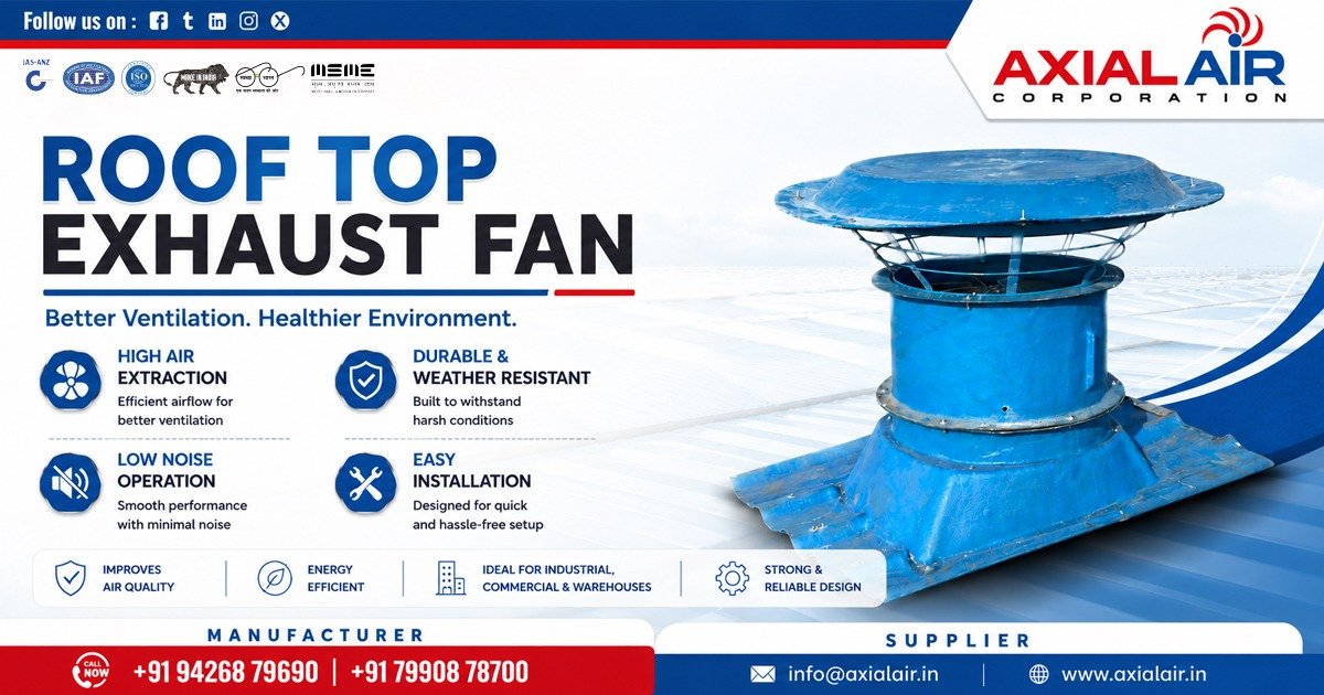 Roof Top Exhaust Fan in Nashik