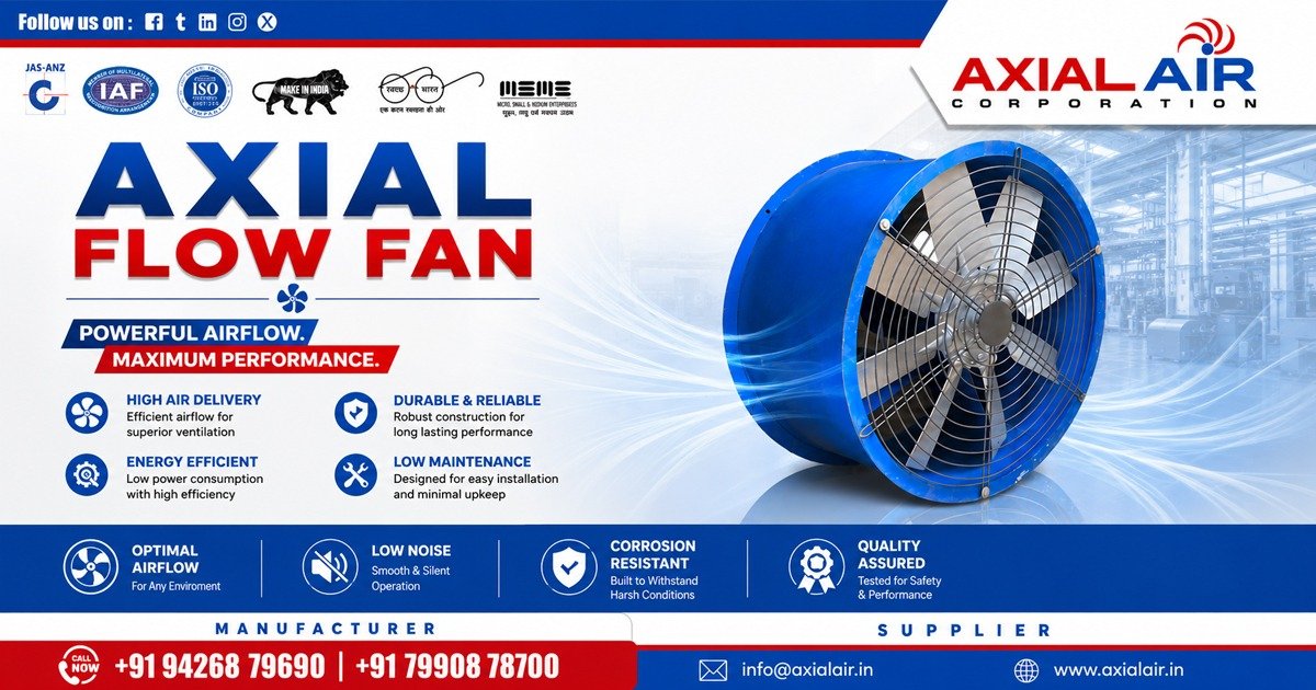 Axial Flow Fan in Nashik
