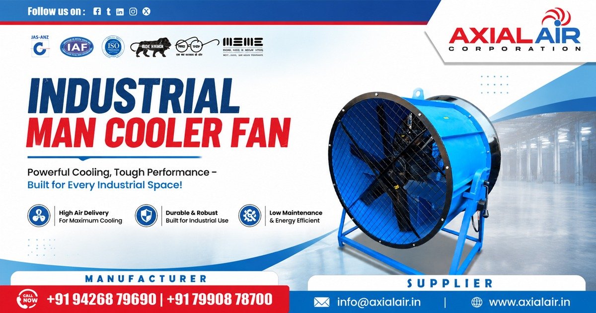 Industrial Man Cooler Fan in Nashik
