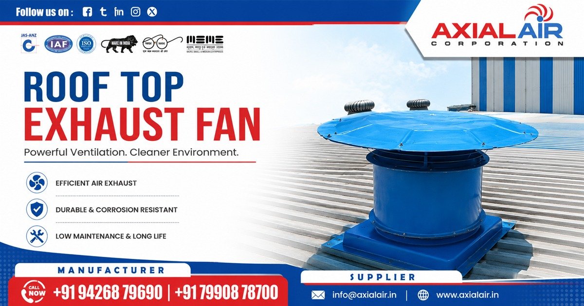 Roof Top Exhaust Fan in Malanpur