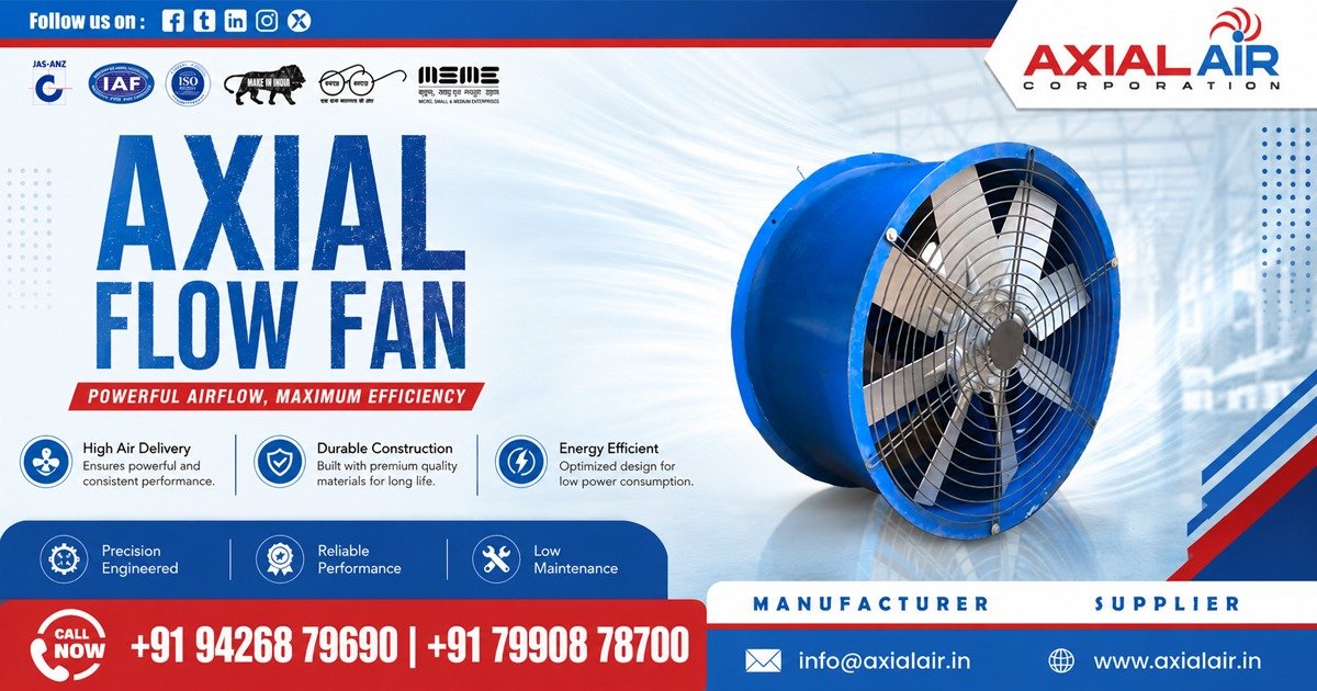 Axial Flow Fan in Ghaziabad