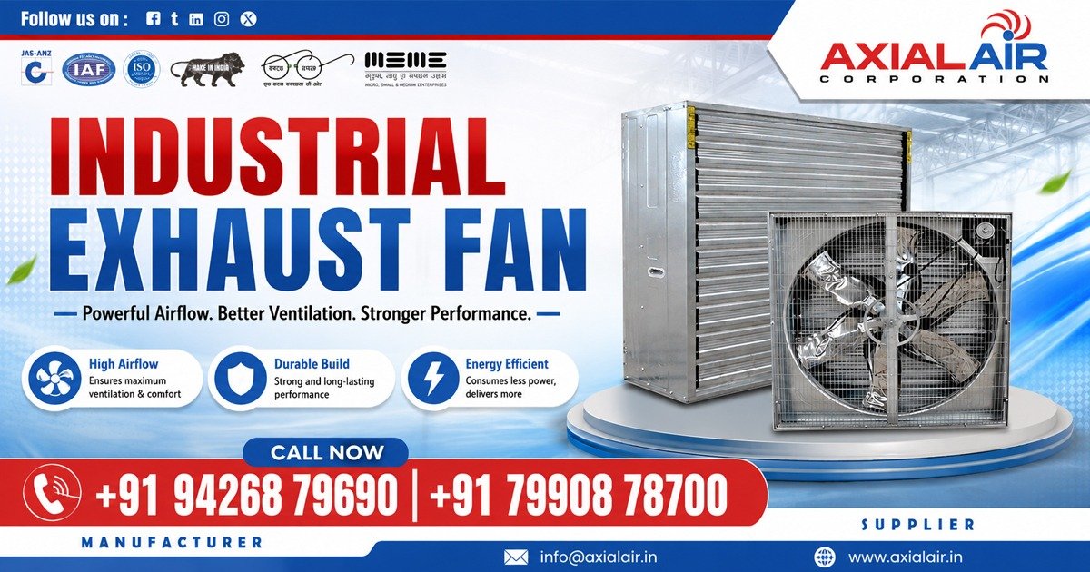 Industrial Exhaust Fan in Ghaziabad