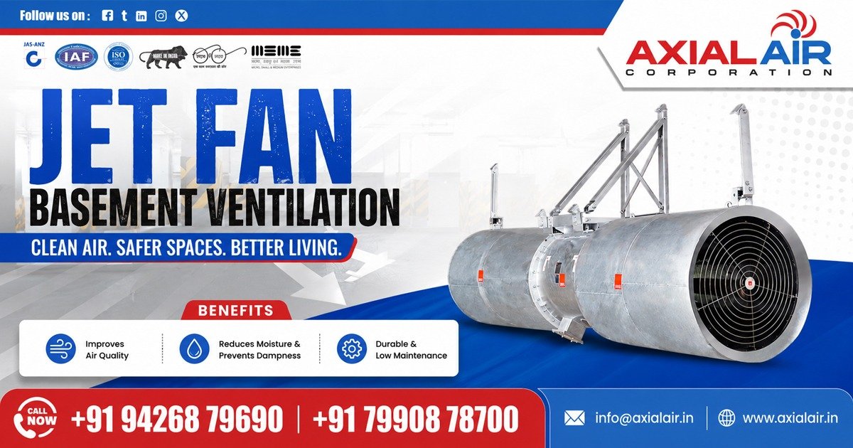 Jet Fan Basement Ventilation in Telangana
