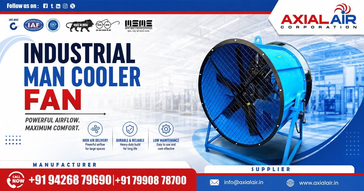 Industrial Man Cooler Fan in Telangana