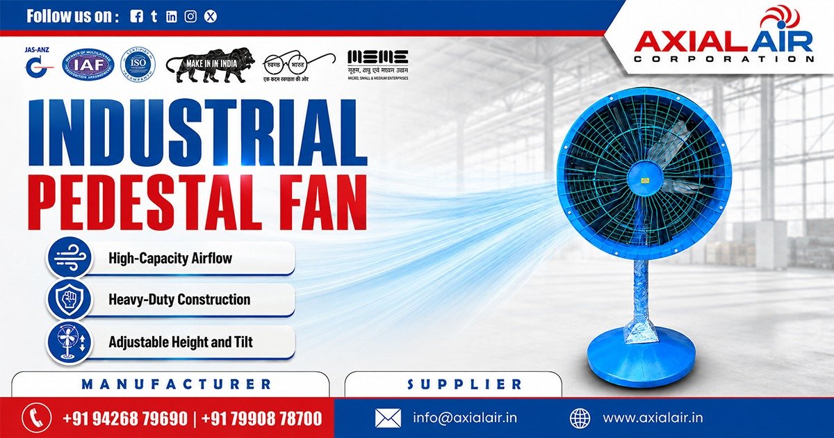 Industrial Pedestal Fan in Telangana